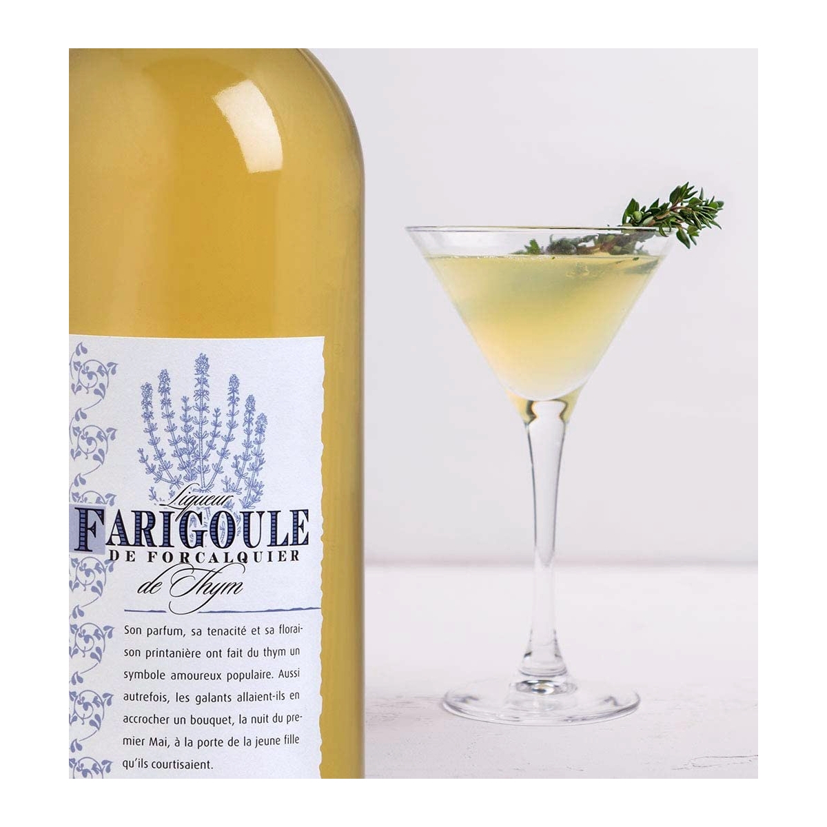 Farigoule de Forcalquier, liqueur de thym 50cl