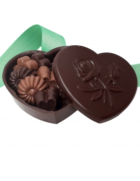 Bonbonnière Cœur Chocolat 230grs