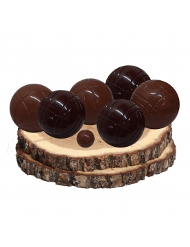 La Triplette Boules de Pétanque Chocolat 220grs