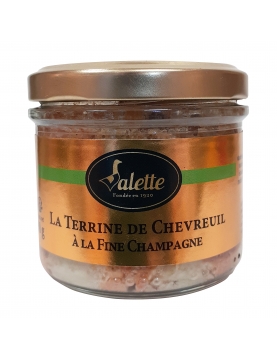 Terrine de chevreuil à La Fine Champagne