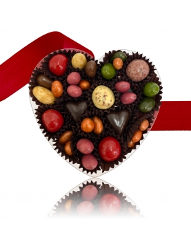Cœur de Fruits Chocolatés Saint Valentin