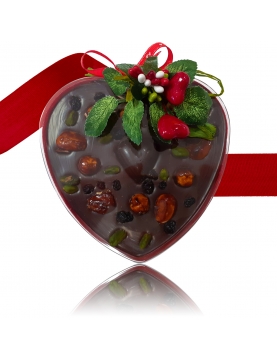Cœur Mendiant Chocolat Saint Valentin 160g Galant