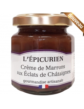 Crème de Marrons aux Eclats de Châtaignes 125gr