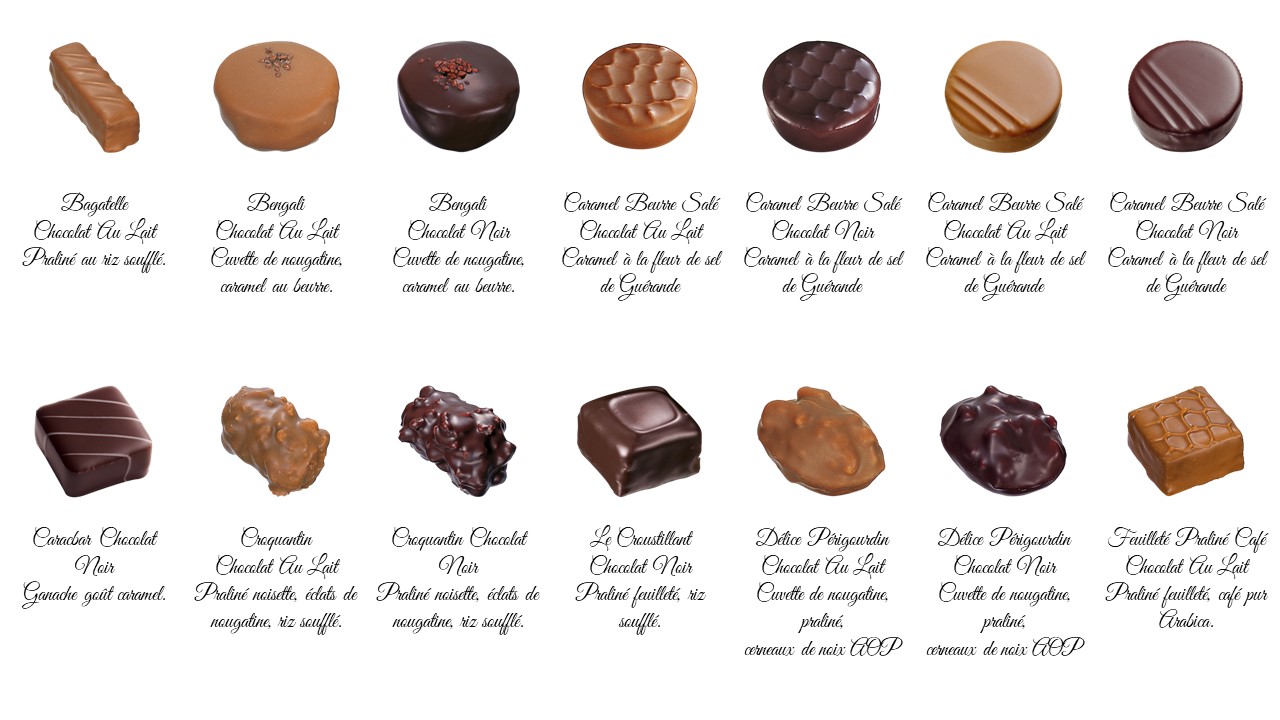 Coffret 16 chocolats artisanaux - Chocolatier Toulouse